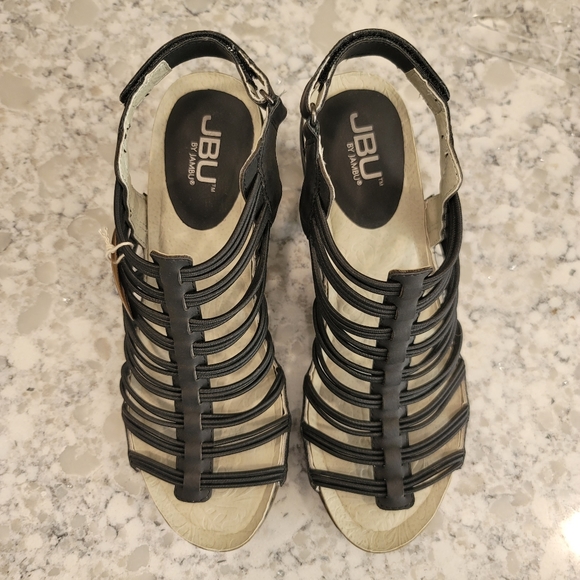 JBU by JAMBU Open Toe Strappy Sandals - Picture 6 of 9